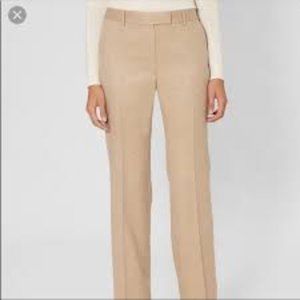 Ann Taylor Tan Trouser Dress Pants